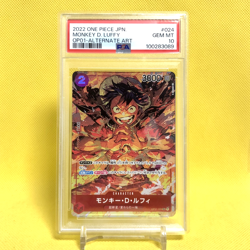 One Piece Card Japanese【Monkey D. Luffy】PSA10 OP01-024 Romance Dawn Alt Art - Image 1
