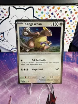 Pokemon TCG Kangaskhan #202 Destined Rivals Cosmos Holo Black Star Promo - Image 1