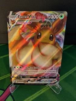 Eevee Vmax SWSH087 Sword & Shield Black Star Promo Pokemon TCG - Image 1