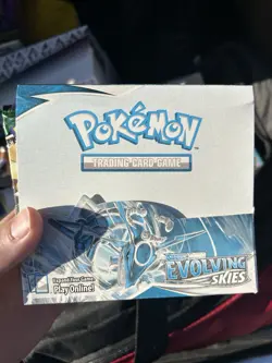 Pokemon TCG Sword & Shield Evolving Skies Open Booster Box - 36 Sealed Packs - Image 4