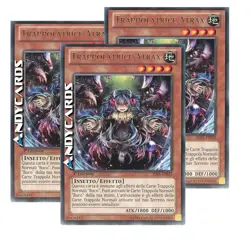 TRAPPOLATRICE ATRAX 3x • (Traptrix Atrax) • Rara • JOTL IT032 • 1Ed • Yugioh! - Image 1
