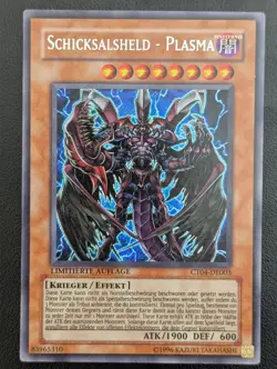Schicksalsheld - Plasma CT04-DE003 Secret Rare Deutsch NM Yugioh - Image 1