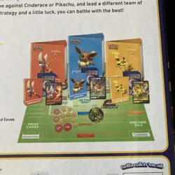 Pokemon Trading Card Game Battle Academy (Cinderace V, Pikachu V & Eevee V) CASE - Image 3