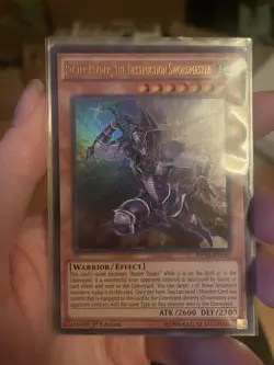 1x Yugioh Buster Blader, The Destruction Swordsmaster MP16-EN189 Ultra 1st Ed NM - Image 1