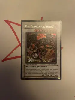 Red Dragon Archfiend CT05-EN002 Secret Rare Limited Edition NM Yugioh - Image 1