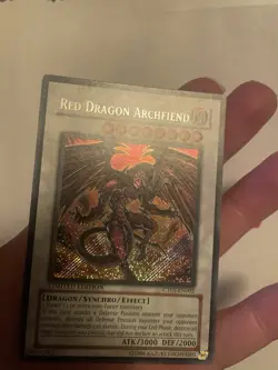 Red Dragon Archfiend CT05-EN002 Secret Rare Limited Edition NM Yugioh - Image 3