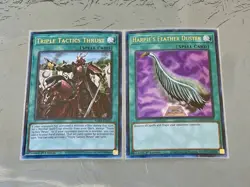 Triple Tactics Thrust + Harpie's Feather Duster | Ultra Rare | NM | YuGiOh! - Image 1