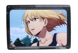 Cha Hae-In SR Solo Leveling Eaki R-05 Anime Collectible Trading Card - Image 1