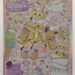 60pcs Trading Card Pokemon Cute OPCG Card Sleeves 66X92mm Standard Size - Image 3