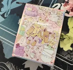 60pcs Trading Card Pokemon Cute OPCG Card Sleeves 66X92mm Standard Size - Image 4