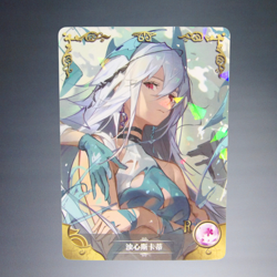 GODDESS STORY SKADI ARKNIGHTS #NS-10R-09 CRACKED ICE FOIL WAIFU TRADING CARD TC - Image 1