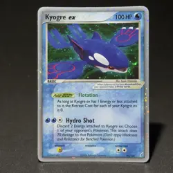 Kyogre ex 95/100 2006 EX Crystal Guardians Holo Rare Pokemon Card 1S4-BK5-8FG NM - Image 1