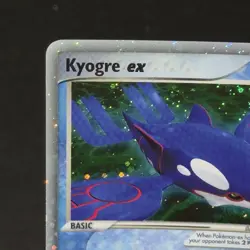 Kyogre ex 95/100 2006 EX Crystal Guardians Holo Rare Pokemon Card 1S4-BK5-8FG NM - Image 3