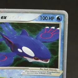 Kyogre ex 95/100 2006 EX Crystal Guardians Holo Rare Pokemon Card 1S4-BK5-8FG NM - Image 4