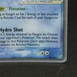 Kyogre ex 95/100 2006 EX Crystal Guardians Holo Rare Pokemon Card 1S4-BK5-8FG NM - Image 5