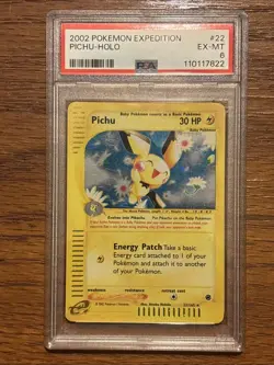 Pichu Holo Expedition Base Set 022/165 2002 Pokemon Card - Image 1