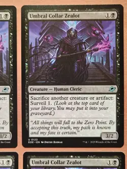 4x Umbral Collar Zealot **NEAR MINT** **UNPLAYED** MTG - Image 3