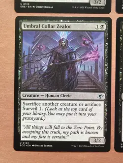 4x Umbral Collar Zealot **NEAR MINT** **UNPLAYED** MTG - Image 5