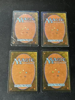 4x FULMINE / LIGHTNING BOLT Playset MTG MAGIC THE GATHERING Fwb - Image 2