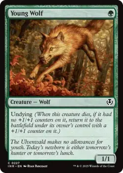 Young Wolf - Near Mint MTG Innistrad Remastered - Image 1