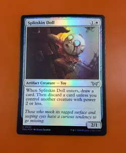 1x Splitskin Doll | FOIL | Duskmourn: House of Horror | MTG Magic Cards - Image 3