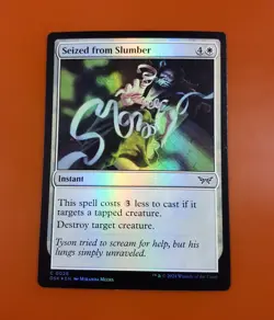 1x Seized from Slumber | FOIL | Duskmourn: House of Horror | MTG Magic Cards - Image 3
