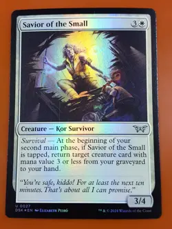 1x Savior of the Small | FOIL | Duskmourn: House of Horror | MTG Magic Cards - Image 1