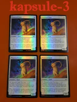 4x Possessed Goat | FOIL | Duskmourn: House of Horror | MTG Magic Cards - Image 1