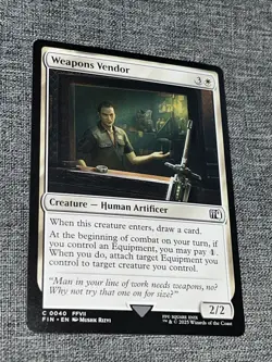 MTG Weapons Vendor Final Fantasy Regular #0040 NM - Image 1