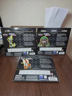 Pokemon TCG Crown Zenith Pin Collection - Set of 3 Blisters (9 Packs) NEW SEALED - Image 2