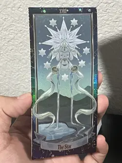 NON TCG Pokemon Elf Eif Origin Collection Tarot XVII The star Jirachi - Image 3