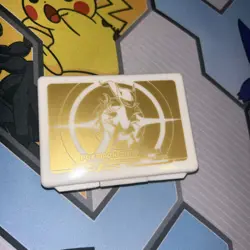 Pokemon Center Arceus damage counter case with metal counter dice and markers - Image 1