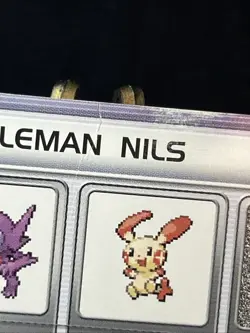 Gentleman Nils - Battle E-Reader Card 2003 Ruby Sapphire GBA LP Pokemon Card - Image 2
