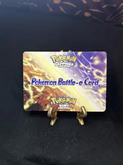 Gentleman Nils - Battle E-Reader Card 2003 Ruby Sapphire GBA LP Pokemon Card - Image 3