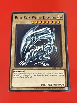 Blue-Eyes White Dragon | SDK Art | MISPRINT | LDK2-ENK01 | NM | Common | YuGiOh! - Image 1