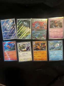 Pokemon TCG White Flare 49 Card Bulk Lot Including Vanillite and Ferroseed Holo - Image 1