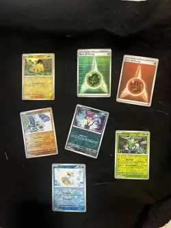 Pokemon TCG White Flare 49 Card Bulk Lot Including Vanillite and Ferroseed Holo - Image 4