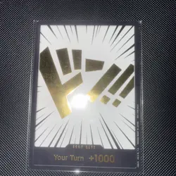 ONE PIECE CARD GAME GOLD DON!! SPECIAL TOURNAMENT GOLD PROMO PRIZE EVENT TCG - Image 1