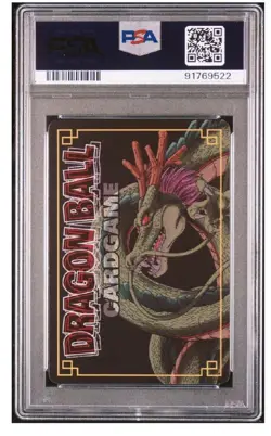 Dragon Ball Card Super Saiyan Shenron PSA9 One Owner Rare - Image 2