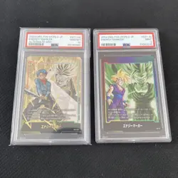 Dragon Ball Super Card Game Trunks Energy Marker Parallel PSA10 Bonus Gohan - Image 1