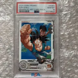 Dragon Ball Card Son Goku BM11ASEC PSA 10 Graded Single - Image 1