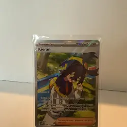 Kieran 206/167 Ultra Double Rare Pokemon Card Twilight Masquerade Holo Foil - Image 3
