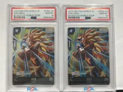 Dragon Ball Super Goku FS02 C Promo Card PSA10 Mint - Image 1