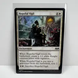 Hopeful Vigil - Wilds Of Eldraine MTG Magic The Gathering WOE #0017 - Image 1