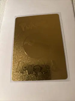 Pokemon Blastoise VMAX Gold Foil Card HP 350 - Image 2