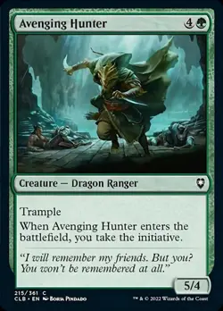 MTG Avenging Hunter [Commander Legends: Battle for Baldur's Gate] Near Mint - Image 1