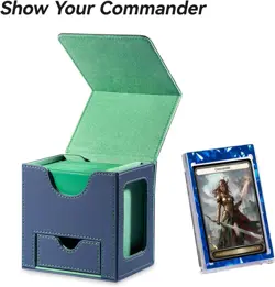 Card Deck Box for MTG Commander - Patented Design, Commander Display - Image 2