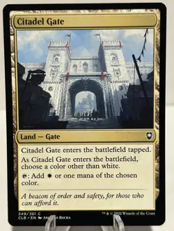 Citadel Gate 349 C Commander Legends: Battle for Baldur's Gate NM MTG - Image 1