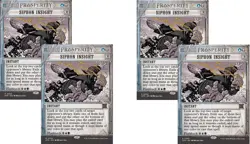 4x - Siphon Insight - showcase #54 - x4 - Breaking News OTP - NM MTG - Image 1