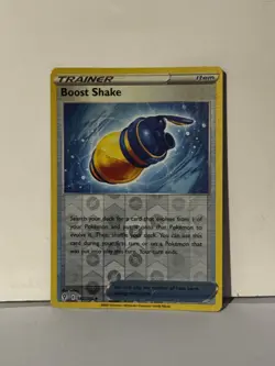 Boost Shake Reverse Holo 142/203 SWSH07: Evolving Skies Near Mint Pokemon Fast S - Image 1